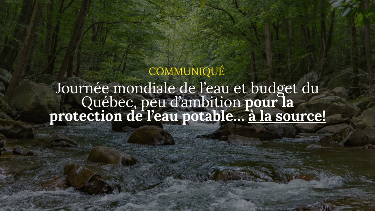 Réaction budget + JME