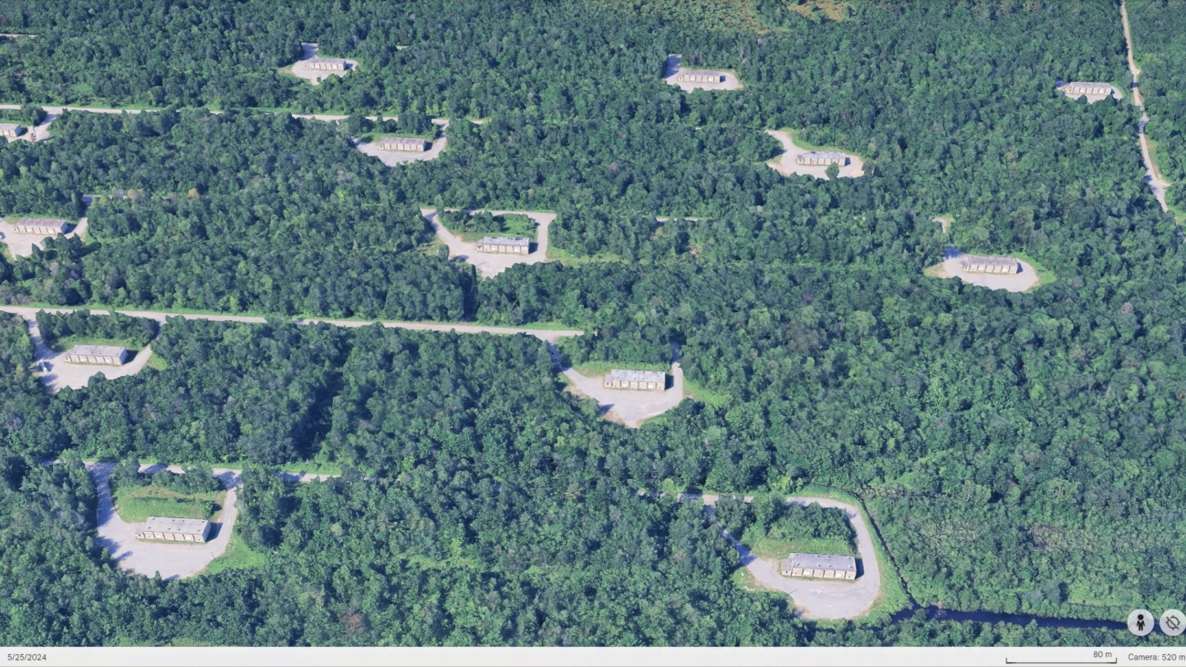 Photo de page titre Site Bunker vue vers le SO